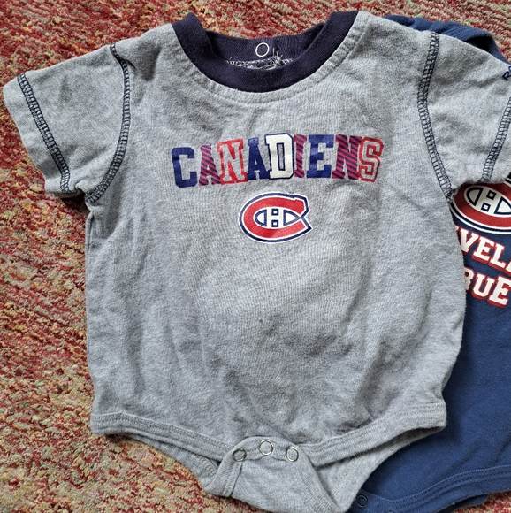 NHL Official Canadiens Onesie - Habs 6-9 months size - Picture 3 of 5